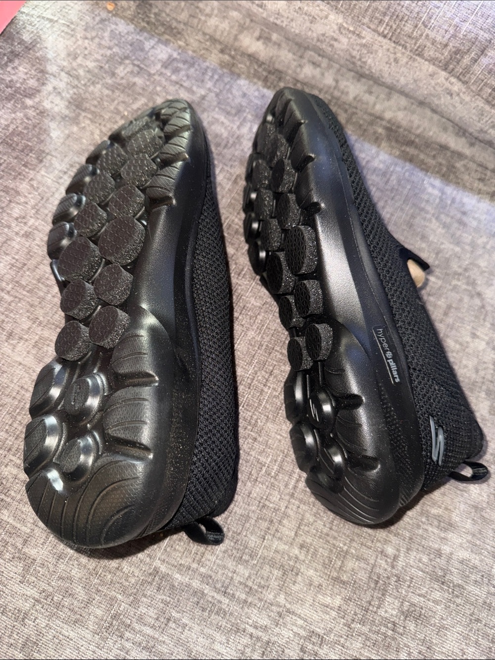Skechers Go Walk 6 Clear Virtue Black Slip On Shoes Womens Size 9 new - Picture 6 of 6